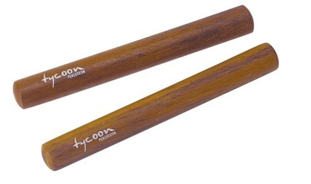 Tycoon Percussion TVW-8 pair of 8 inch hardwood claves