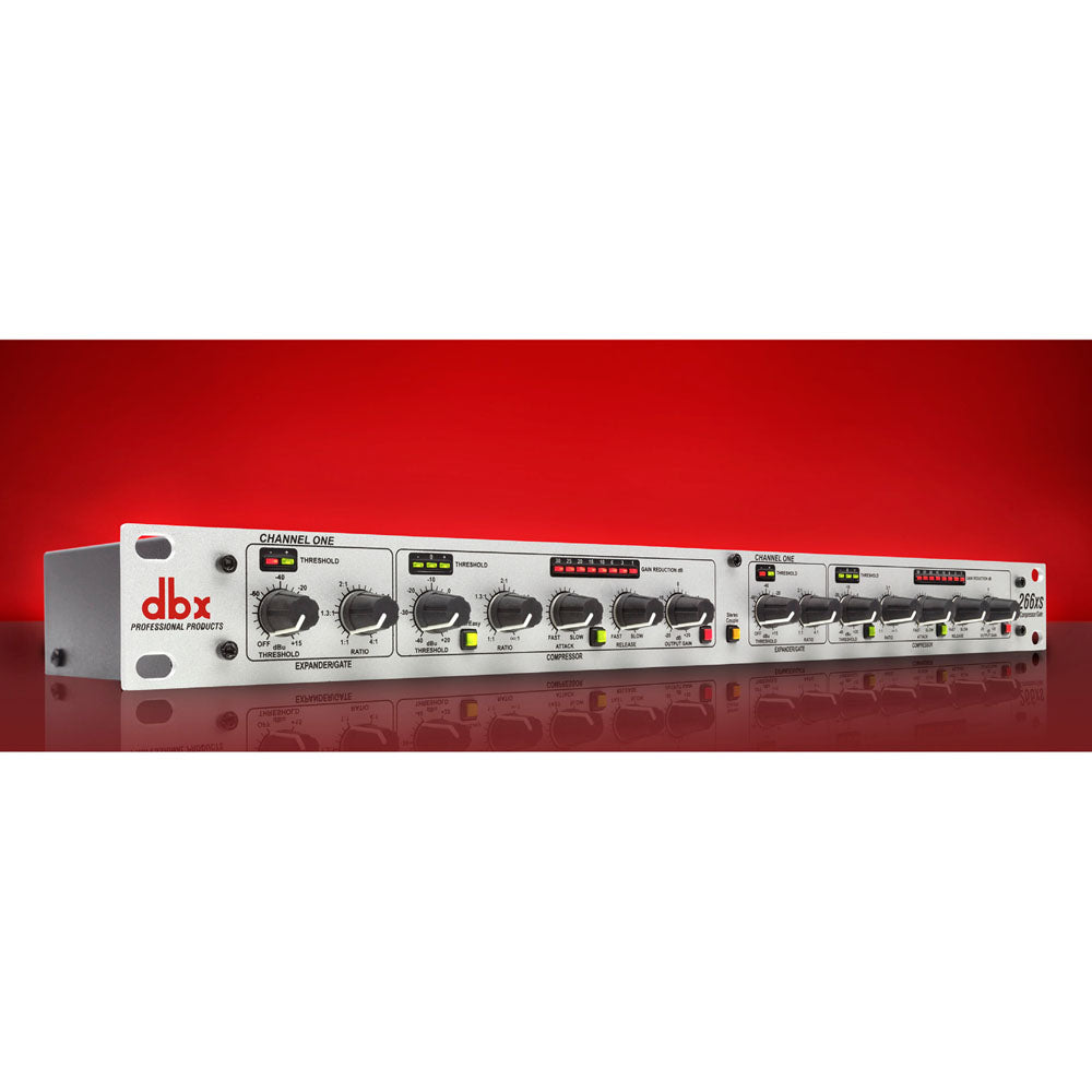 dbx Dual Channel Compressor Gate, Stereo or Dual-Mono