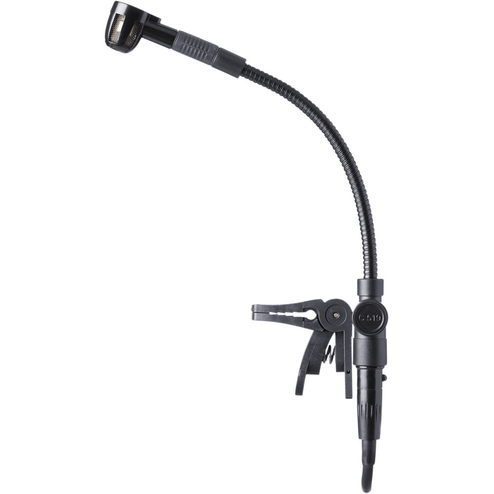AKG C519 ML Wind Instruments Clip-On Mic w/Mini Gooseneck & Mini XLR Connect