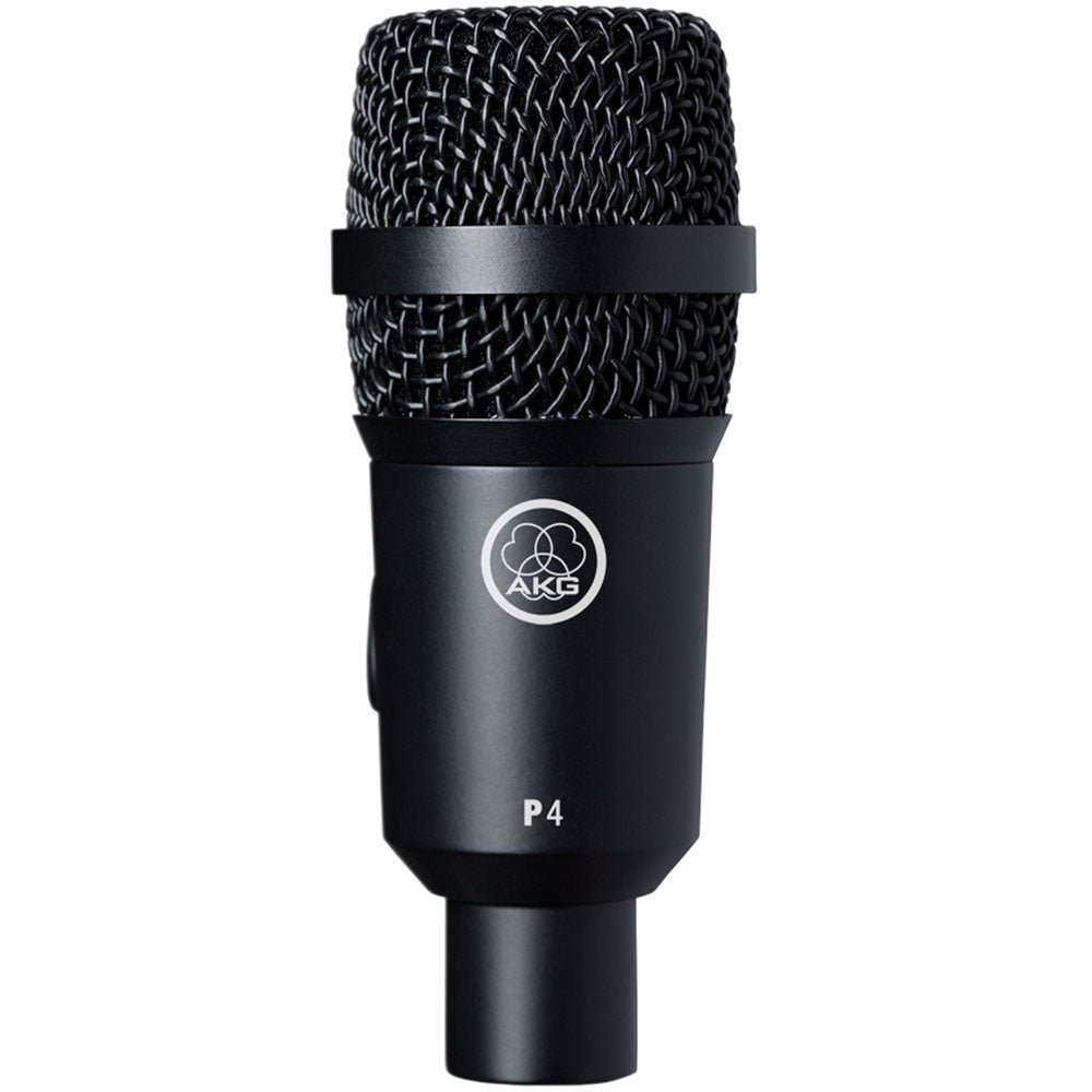 AKG P4 Dynamic Mic For Drums, Percussion, Wind Instruments & Guitar Amps