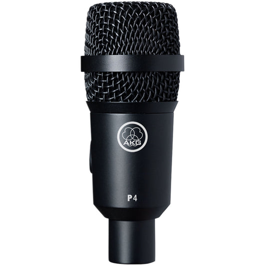 AKG P4 Dynamic Mic For Drums, Percussion, Wind Instruments & Guitar Amps