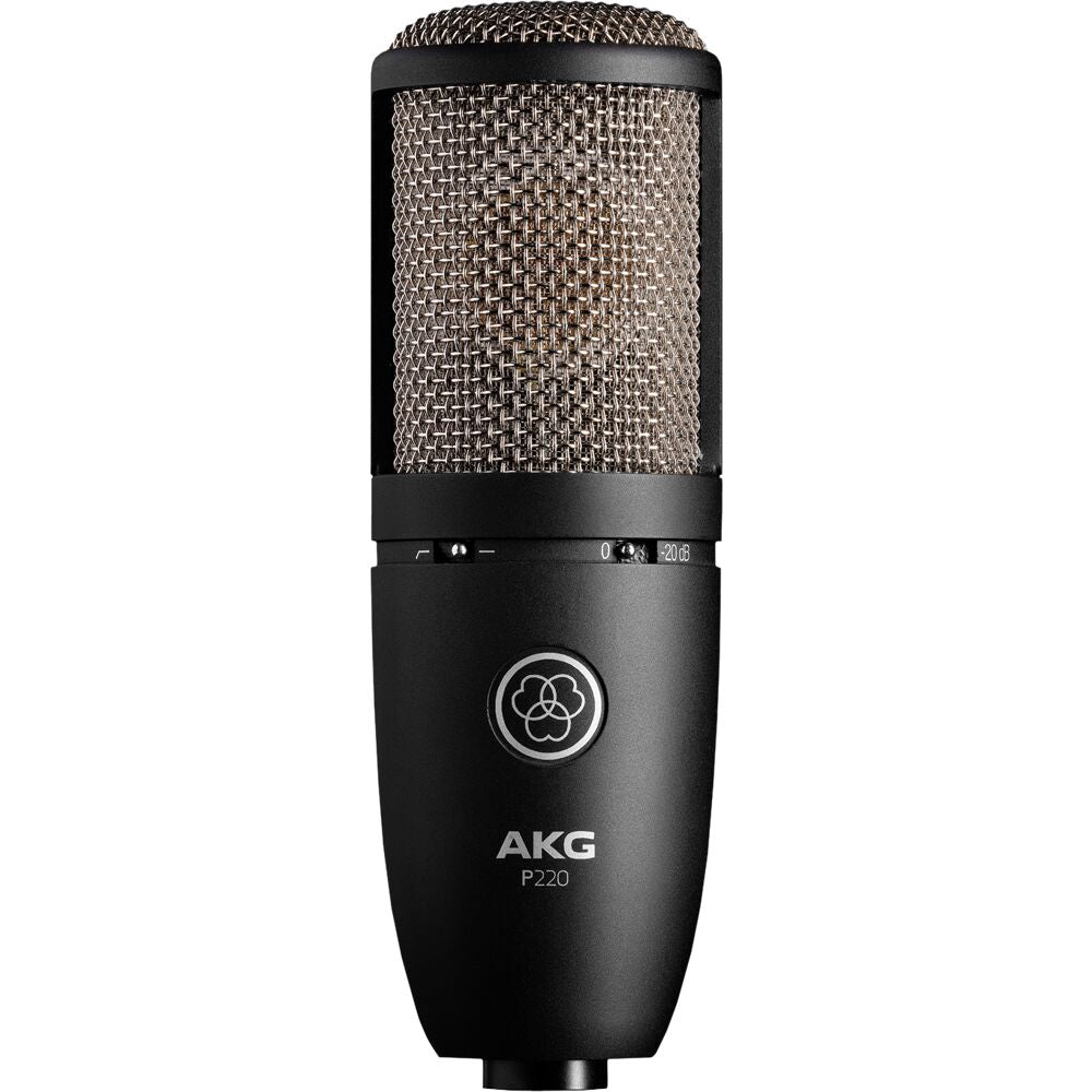 AKG P220 As Perception 120 w/One Inch True Condenser Large Diaphragm Capsule