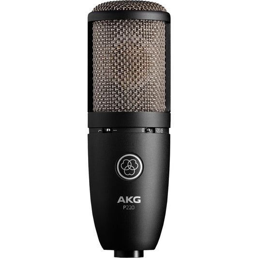 AKG P220 As Perception 120 w/One Inch True Condenser Large Diaphragm Capsule