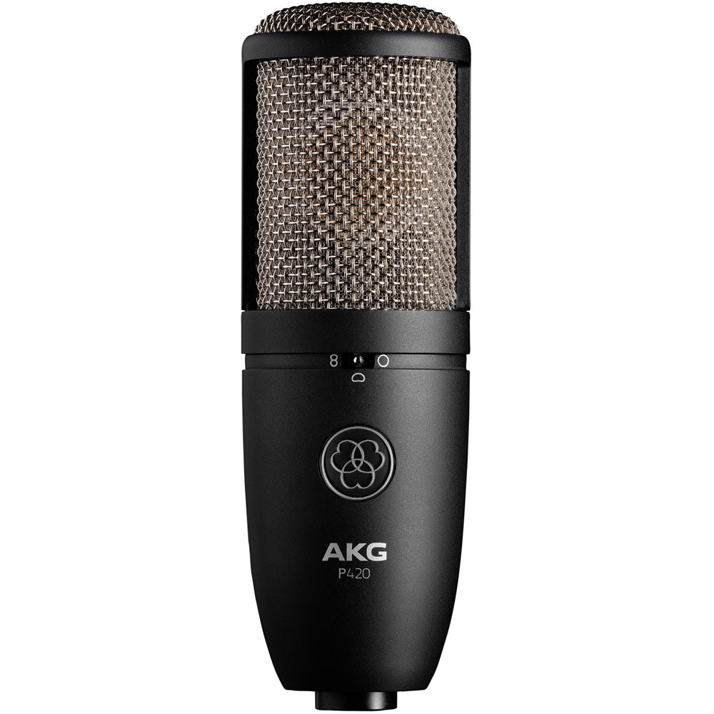 AKG P420 Large-Dual Diaphragm True-Condenser Mic w/Switchable Polar Pattern