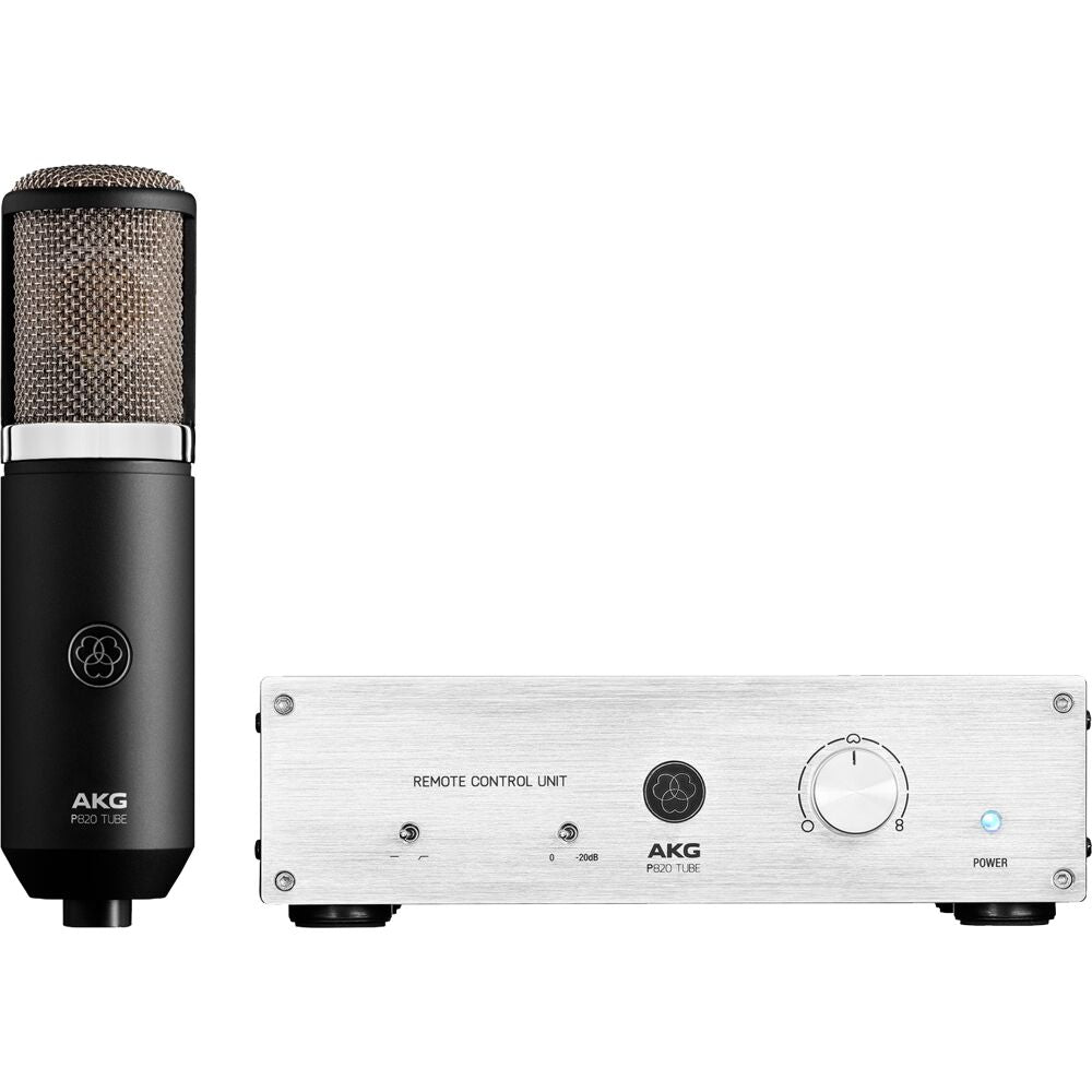 AKG P820 TUBE Pro Multi-Pattern Tube Microphone w/Remote Control Unit
