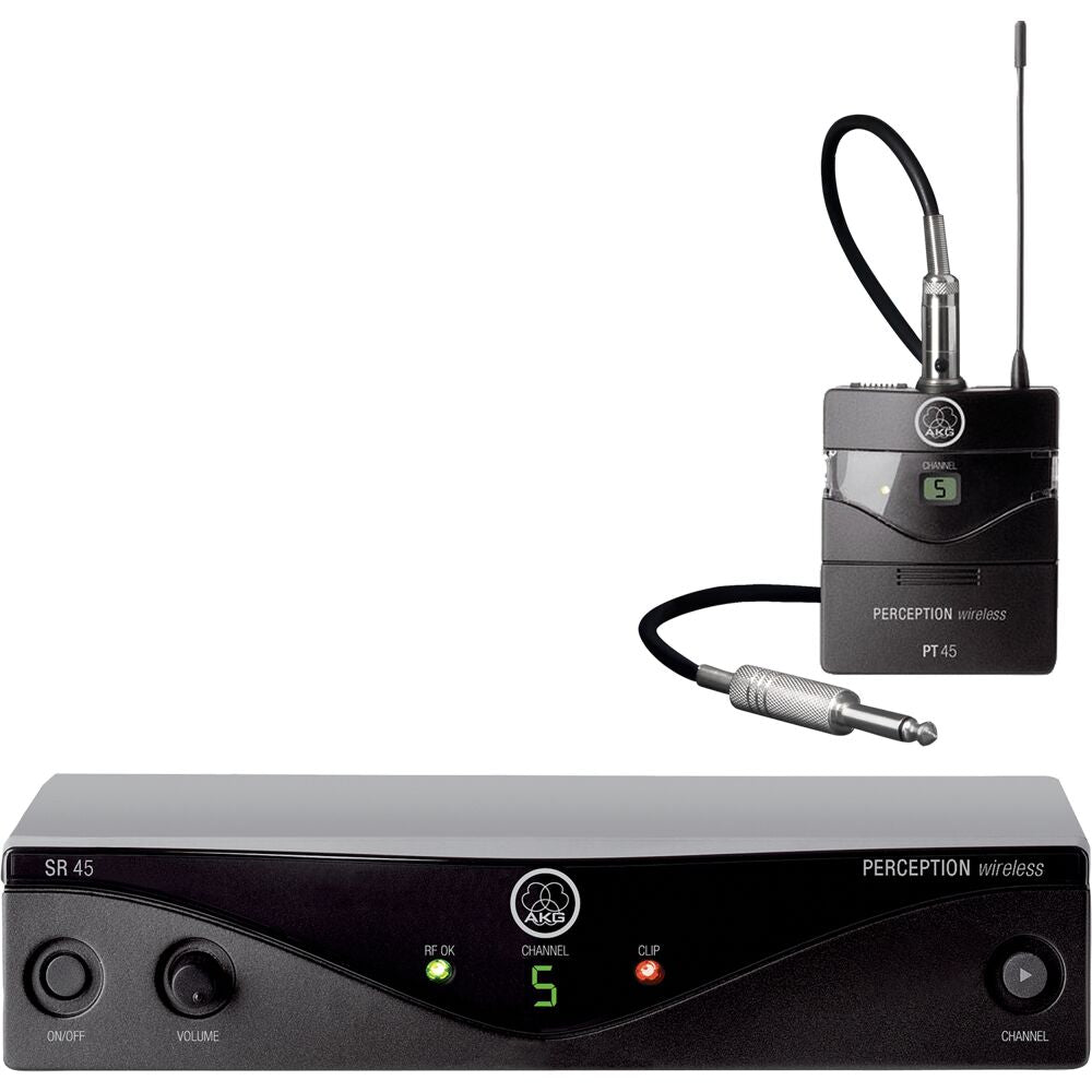 AKG Perception Wireless 45 Instr Set BD A Frequency Agile Wireless Mic
