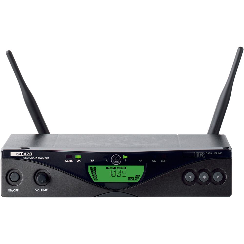 AKG SR470 BD8 Wireless Stationary Receiver, Rack Mount Unit