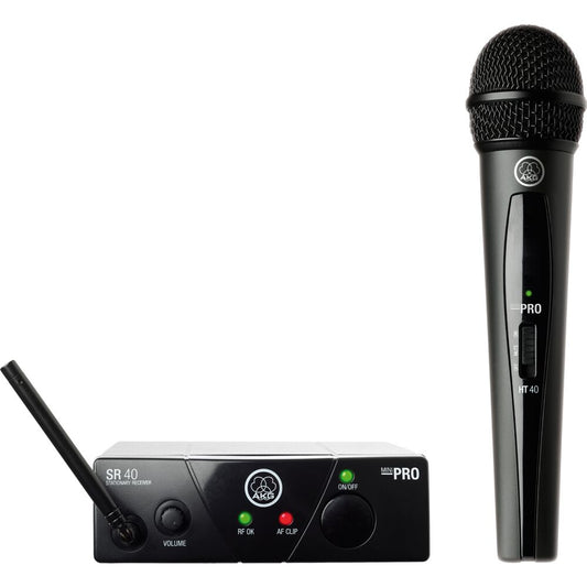 AKG WMS40MINI Vocal Set BD US25B Plug & Play Wireless Microphone System