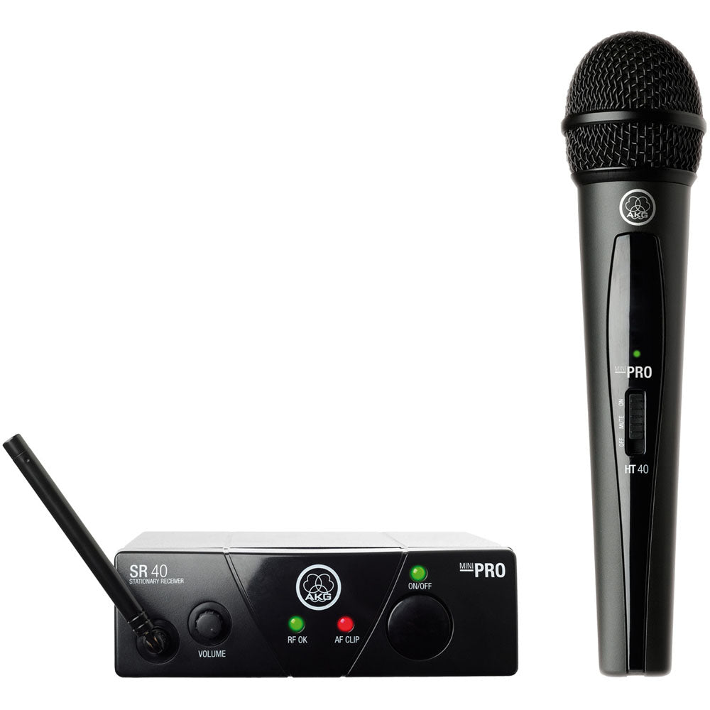 AKG WMS40MINI Vocal Set BD US25C Plug & Play Wireless Microphone System