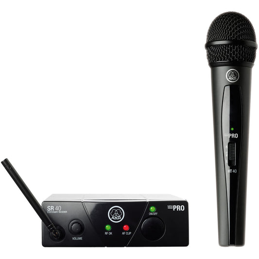 AKG WMS40MINI Vocal Set BD US25C Plug & Play Wireless Microphone System