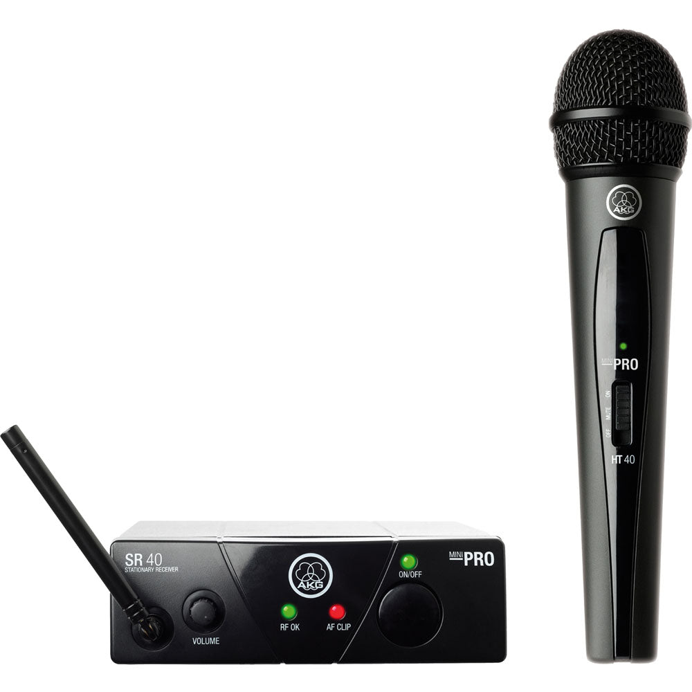 AKG WMS40MINI Vocal Set BD US25D Plug & Play Wireless Microphone System