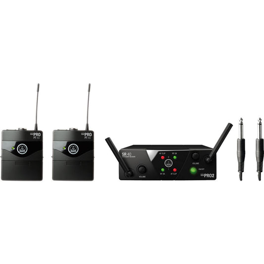 AKG MINI2INSTR-US25AB Plug & Play Wireless Microphone System