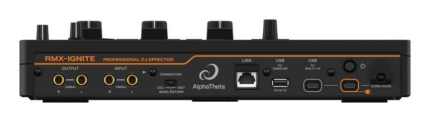 AlphaTheta RMX-IGNITE Remix Station and DJ Effects Processor, view 3