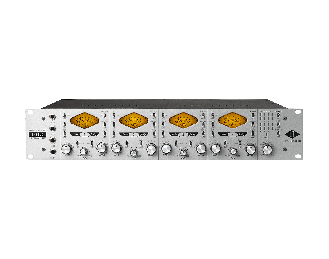 4-710d Four-Channel Mic Pre