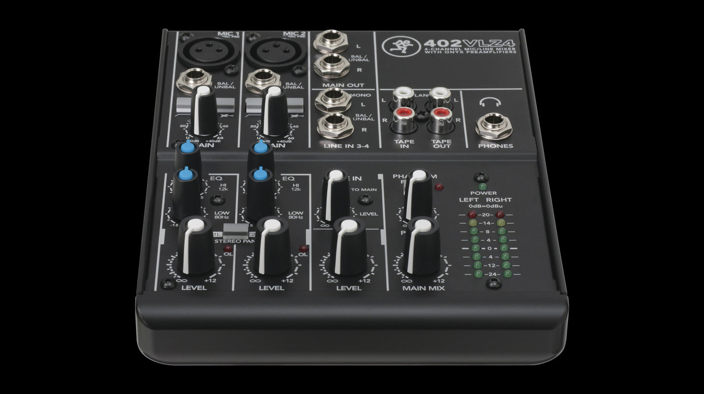 Mackie 402VLZ4 4-Channel Ultra Compact Mixer