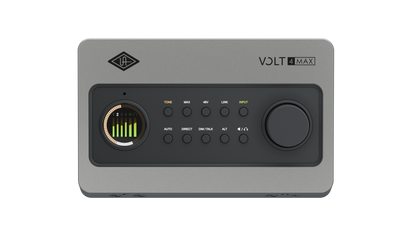 Universal Audio Volt 4 Max top down view of the control surface