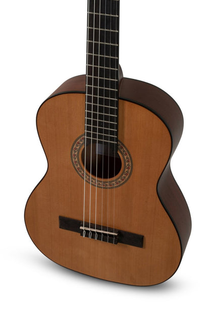 Caballero by MR Classical Guitar 1/2 Natural Ceder - view 4