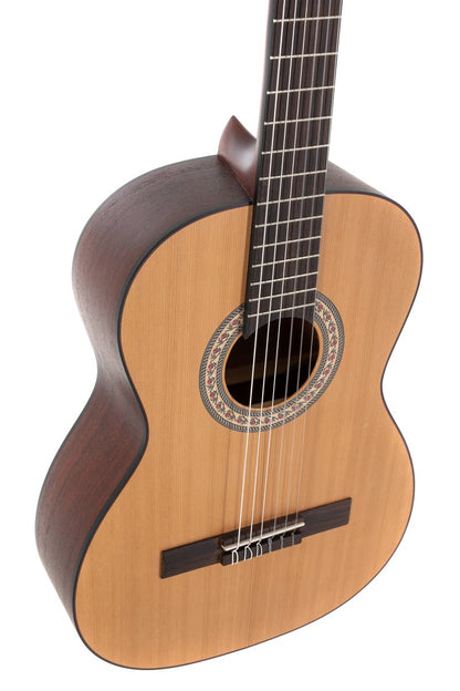 Caballero by MR Classical Guitar 7/8 Natural Ceder - view 3