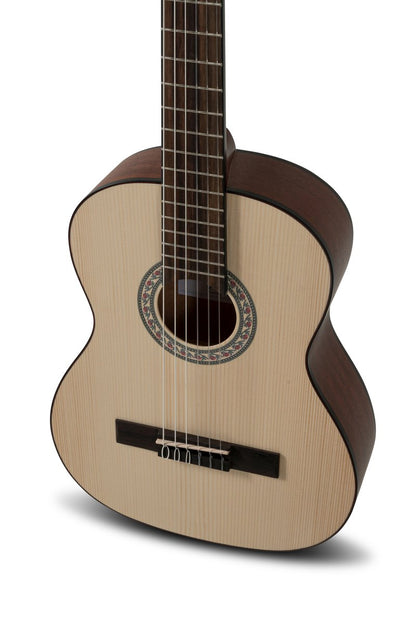 Caballero by MR Classical Guitar 1/2 Natural Spruce - view 4