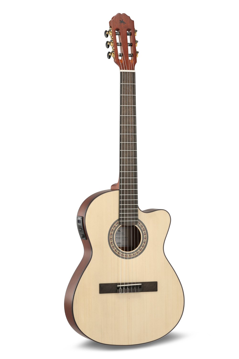 Caballero Stage by MR Flamenco Guitar with Preamp 4/4, Slim Electric Neck - view 1