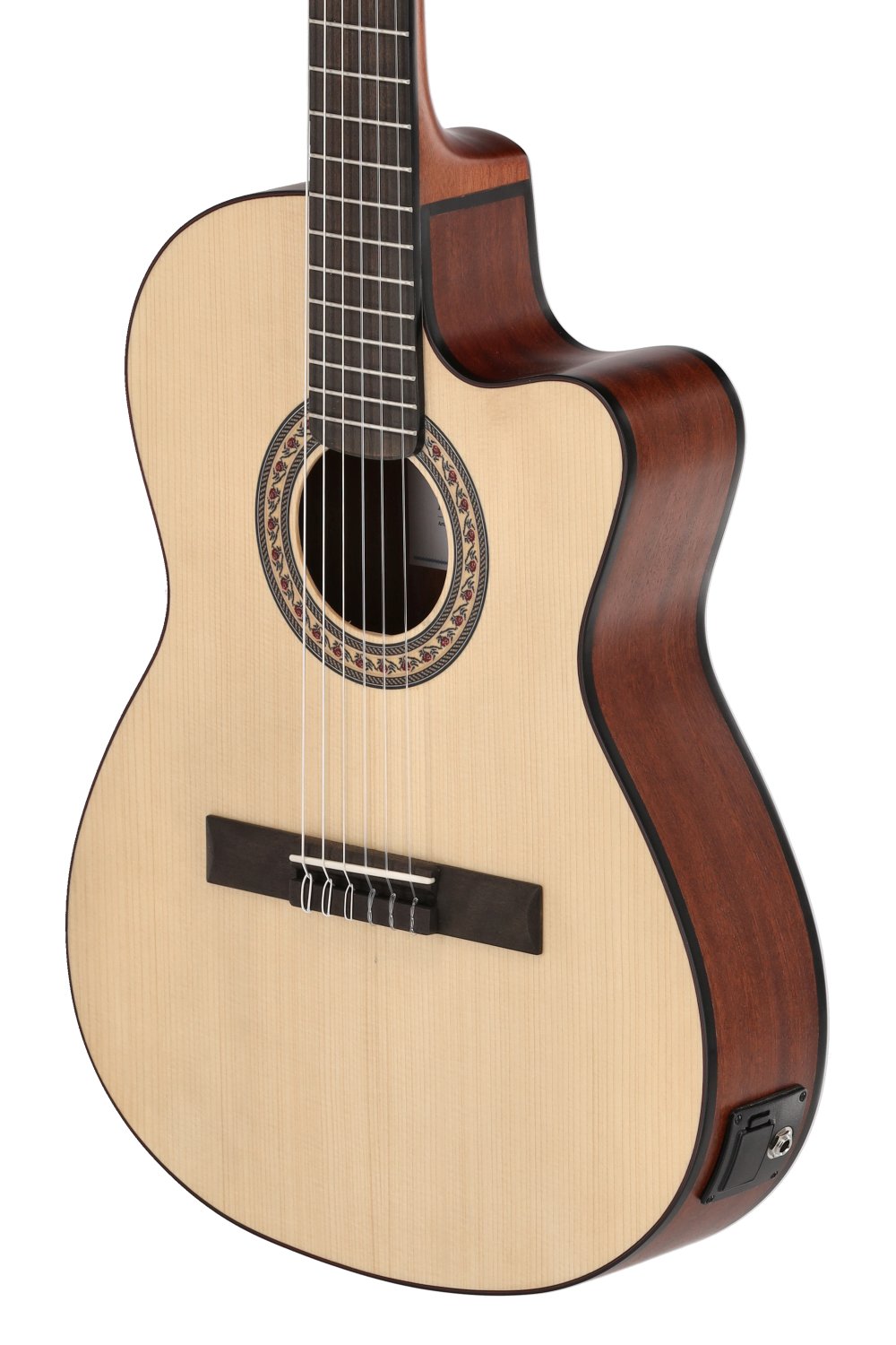 Caballero Stage by MR Flamenco Guitar with Preamp 4/4, Slim Electric Neck - view 4