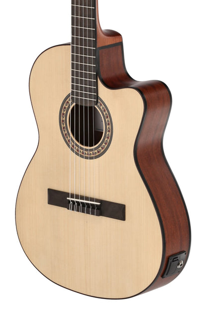 Caballero Stage by MR Flamenco Guitar with Preamp 4/4, Slim Electric Neck - view 4