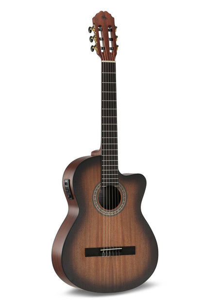 Caballero Stage by MR Flamenco Guitar with Preamp 4/4, Mahogany Top - view 1