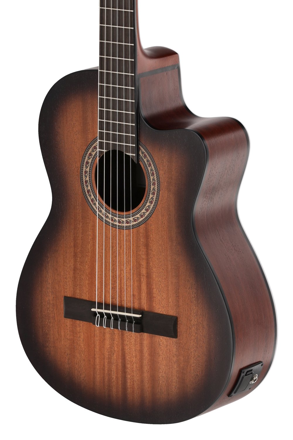 Caballero Stage by MR Flamenco Guitar with Preamp 4/4, Mahogany Top - view 4