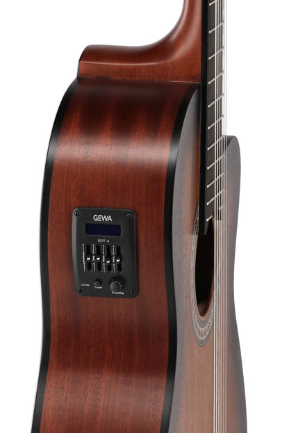 Caballero Stage by MR Flamenco Guitar with Preamp 4/4, Mahogany Top - view 5
