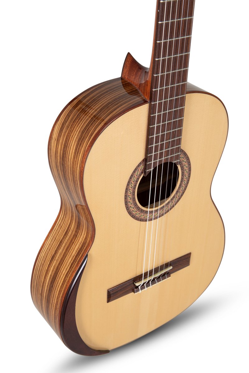 Manuel Rodriguez Academia 40-S, Spruce/Zebrano 4/4, Gloss, Armrest - view 3