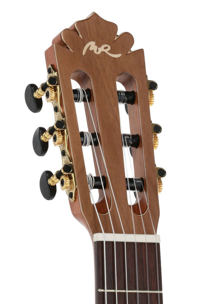 Manuel Rodriguez Caf&eacute; Cortado, Curly Walnut 4/4, Satin, E-Acoustic, Cutaway - view 7