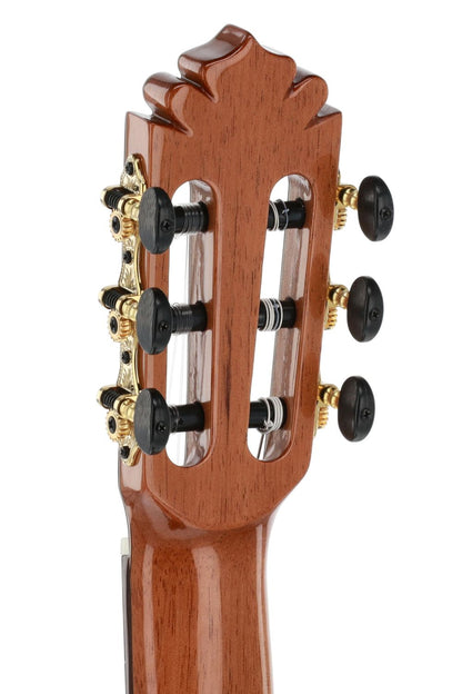 Manuel Rodriguez Caf&eacute; Cortado, Aged Eucalyptus 4/4, Gloss, E-Acoustic, Cutaway - view 10