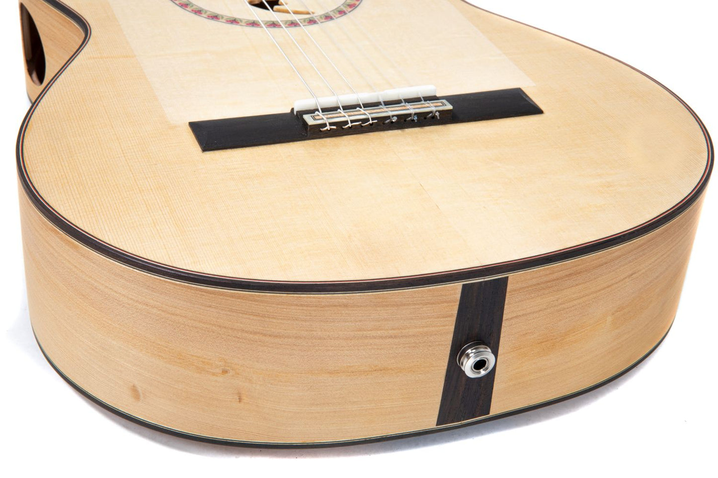 Manuel Rodriguez FF Sabicas Boca Flamenco, Spruce/Cypress, 4/4, Cutaway - view 11