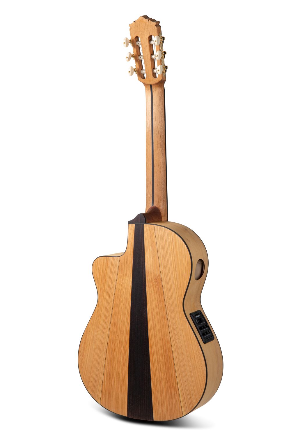 Manuel Rodriguez FF Sabicas Boca Flamenco, Spruce/Cypress, 4/4, Cutaway - view 2