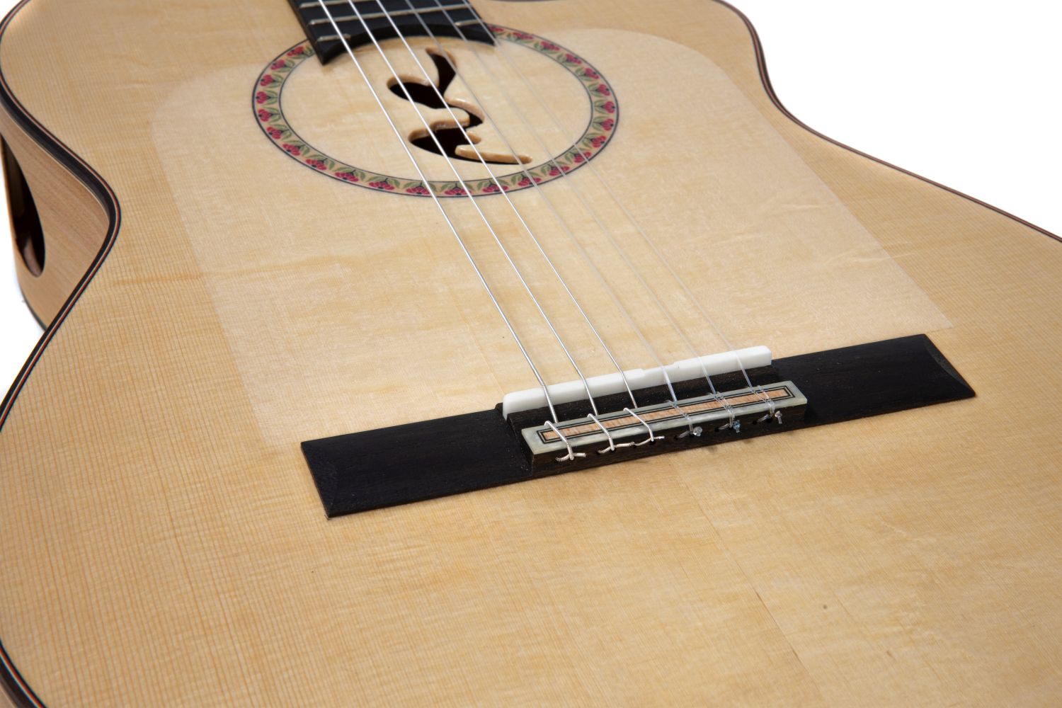 Manuel Rodriguez FF Sabicas Boca Flamenco, Spruce/Cypress, 4/4, Cutaway - view 9