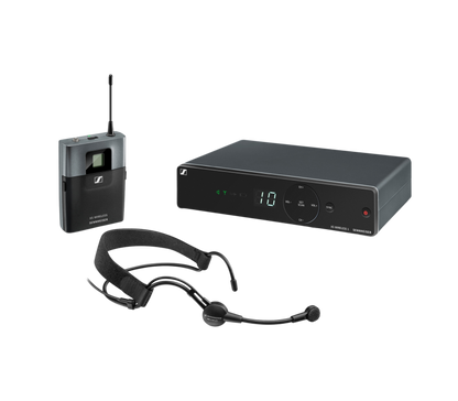 Sennheiser XSW 1‑ME3 Wireless Headset Microphone System with ME 3 Headmic – A Band