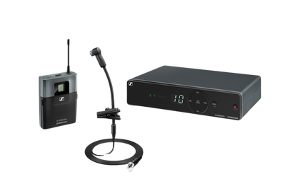 Sennheiser XSW-1‑908 Wireless Instrument Microphone System with e908 Miniature Condenser – A Band