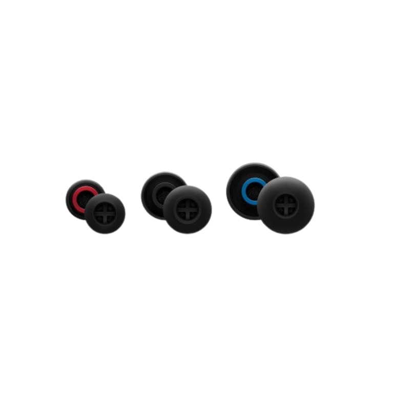 Sennheiser IE Pro Medium Silicone Ear Tips – Replacement Ear Adapters, 5 Pairs
