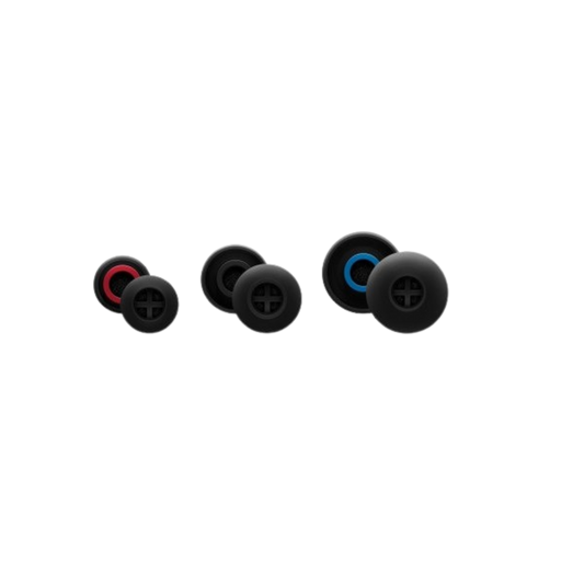 Sennheiser IE Pro Medium Silicone Ear Tips – Replacement Ear Adapters, 5 Pairs