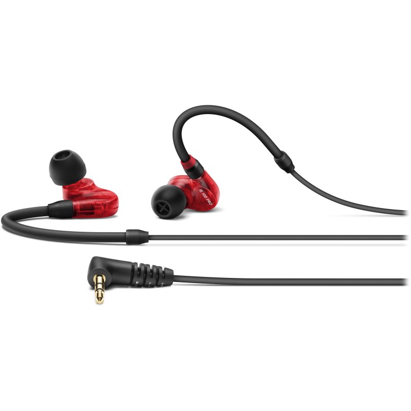 Sennheiser IE 100 Pro Dynamic In-Ear Monitors. Red