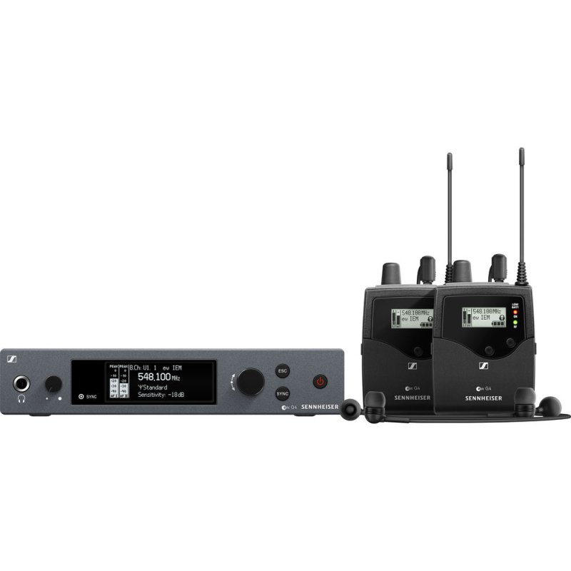 Sennheiser EW IEM G4 TWIN Wireless In-Ear Monitoring Set