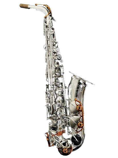 G2 Revelation Series Professional Alto Saxophone Silver Plated