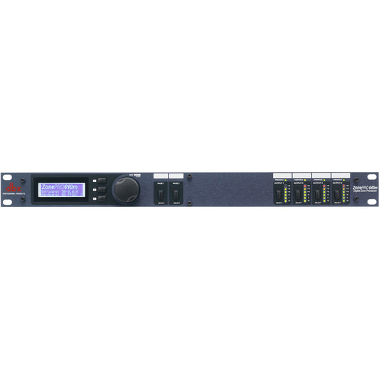 dbx DBX640MV 6x4 Digital Zone Processor with Front-Panel Control