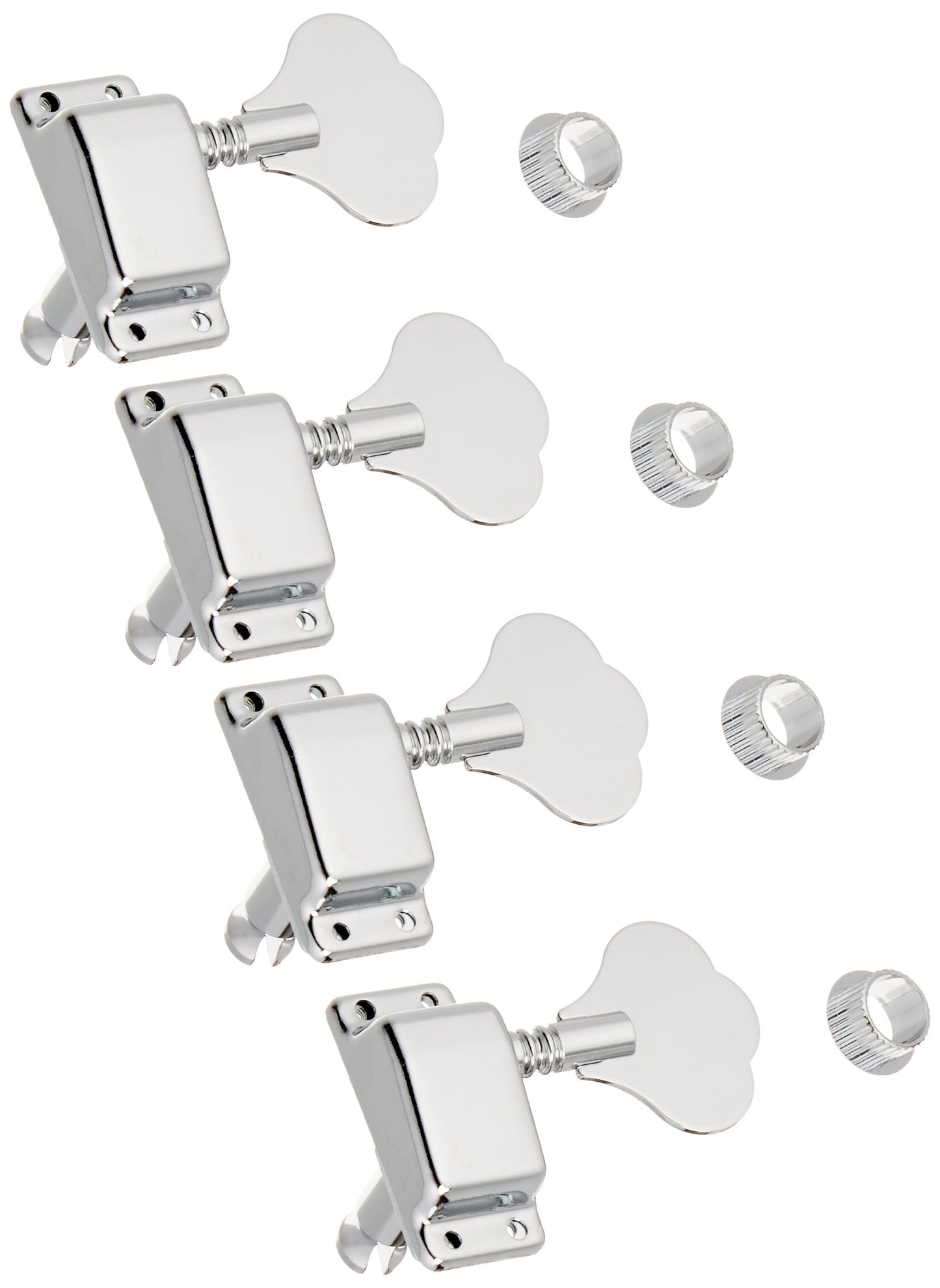 Ping P2681 small covered bass tuning machines, set of four in line, chrome