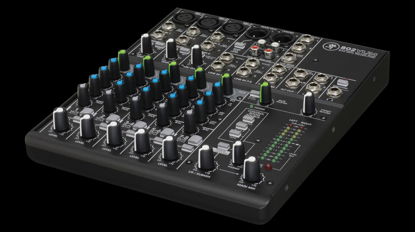Mackie 802VLZ4 8-Channel Ultra Compact Mixer