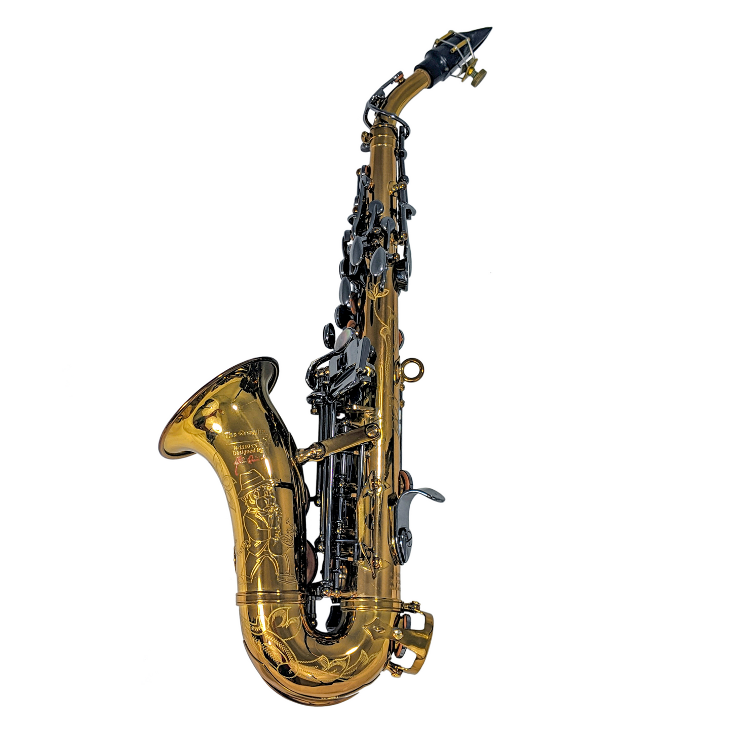 G3-OCUL - Origin Series Professional Curved Soprano Saxophone (GEN 3) - Dark Unlacquered