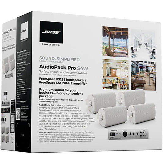 Bose AudioPack Pro S4 white 120V NA