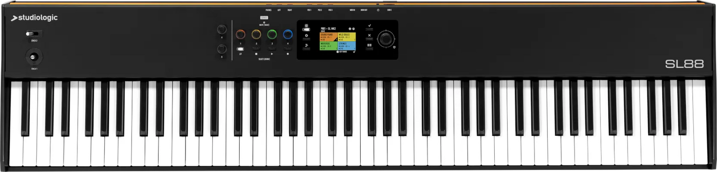 Studiologic SL MK2 Keyboard Controller front view