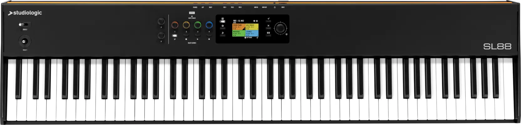 Studiologic SL MK2 Keyboard Controller front view