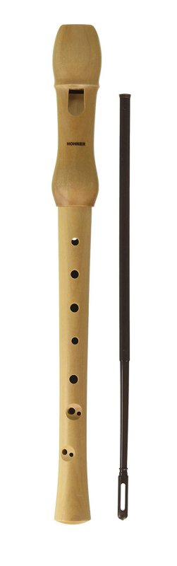 Hohner 9522 Soprano Recorder, Maple